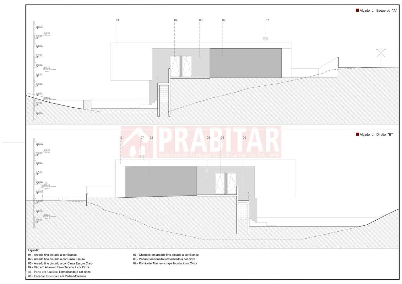 MORADIA TIPO T4 COM GARAGEM e grande terreno plano  NOVA-23