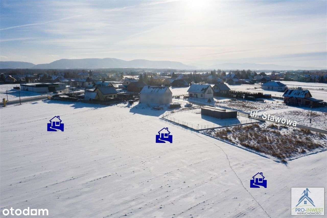 Zgrabna kwadratowa działka, komfortowa lokalizacja-4