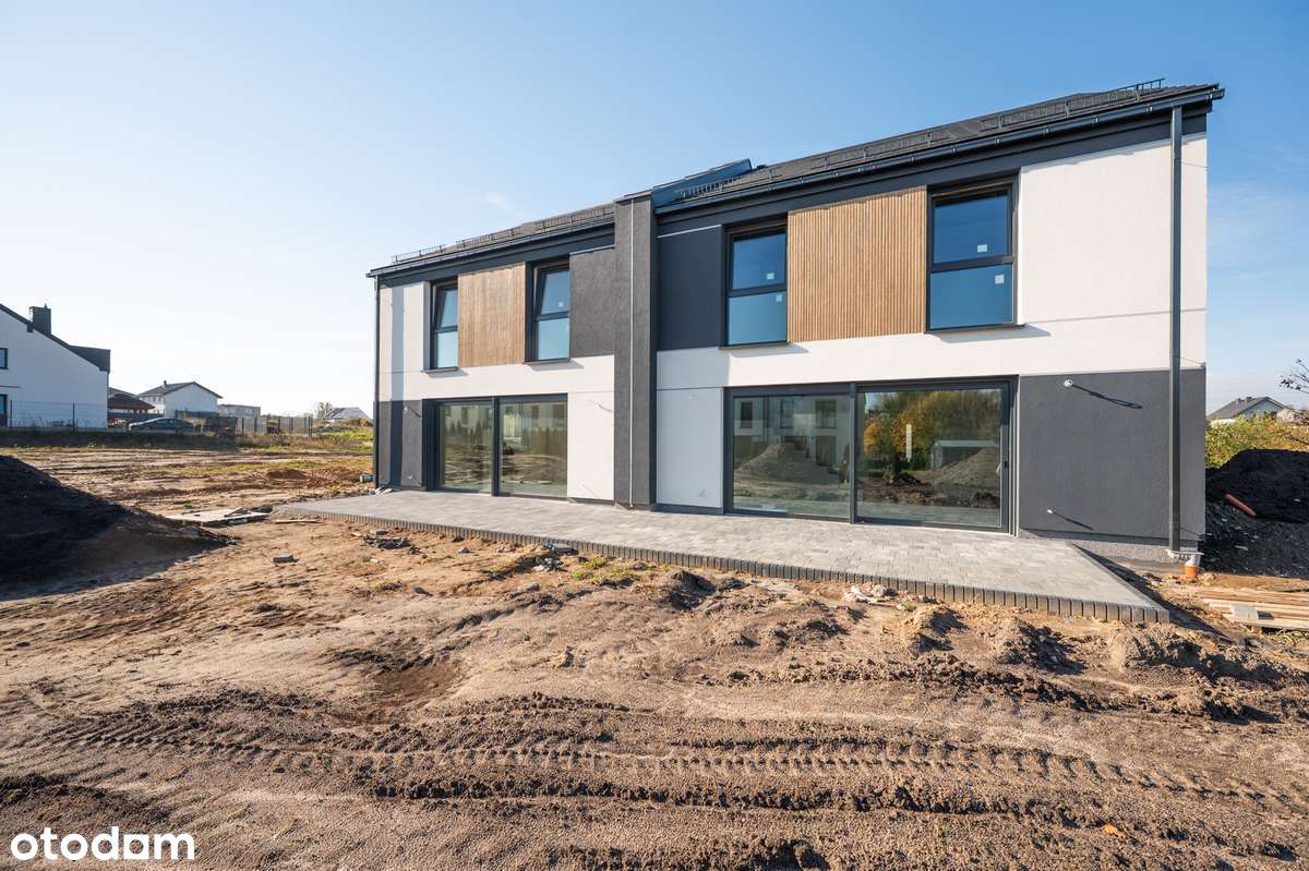 Nowoczesny bliźniak – 4 sypialnie, odbiór XII.2025-0