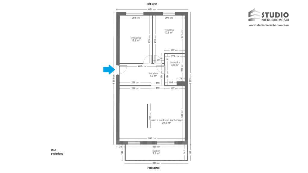 W.Sławka Nowy umeblowany 3 pok. 0%pcc Garaż-15