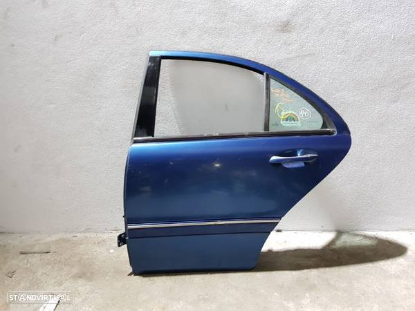 PORTA PORTAS TRASEIRA TRÁS ESQUERDA MERCEDES BENZ CLASS C W203 SEDAN CARRO A2037300705 2037300705 FECHO ELEVADOR MOTOR PUXADOR VIDRO - 1