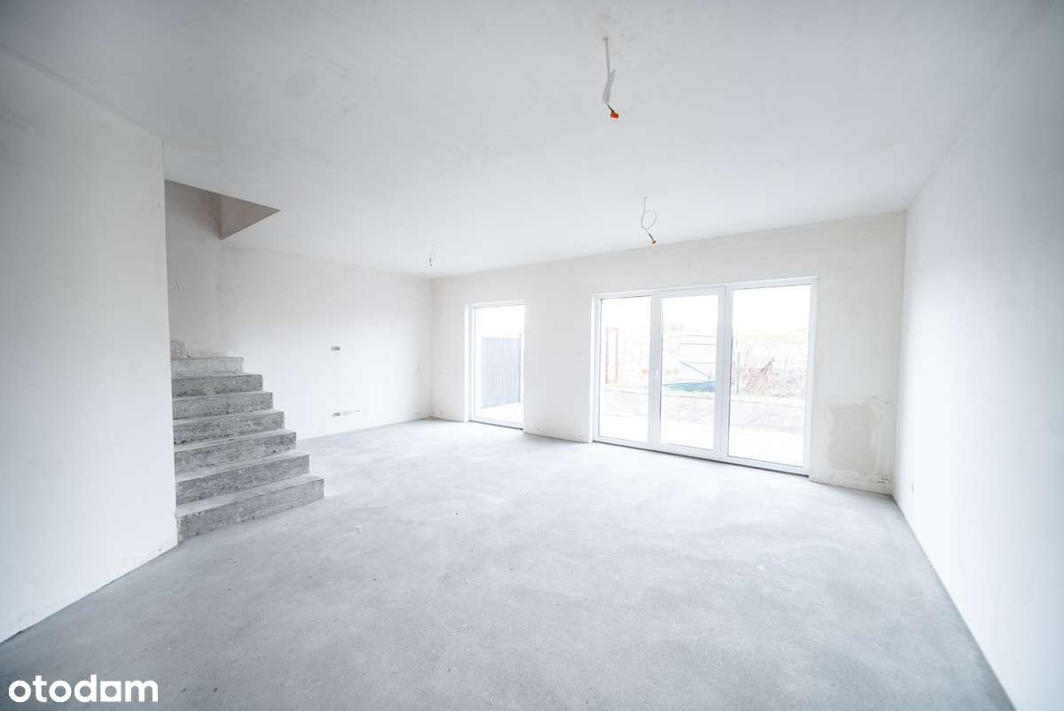 Nowoczesny dom w zabudowie szeregowej – stan deweloperski | Wrocław-2