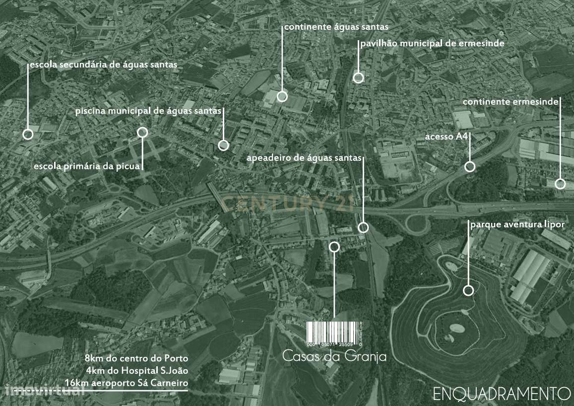 Loteamento aprovado para moradias - Águas Santas, Maia - Grande imagem: 4/14