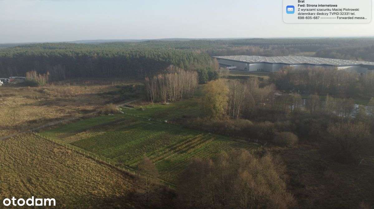 Działka inwestycyjna przy strefie przemysłowej-3