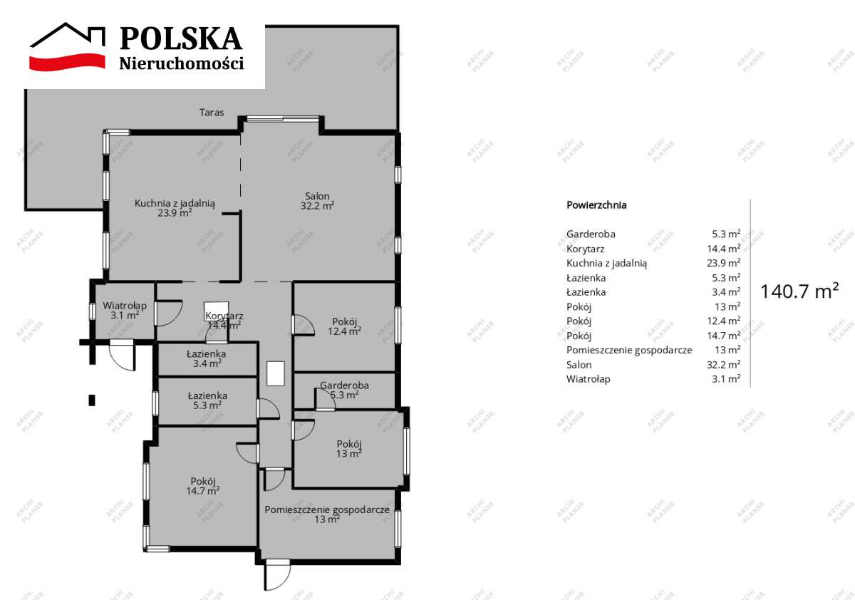 Dom parterowy typu bungalow w Orlu - Pełny obrazek: 5/20