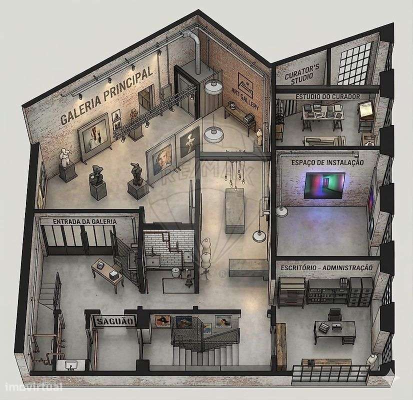 Escritório T4 para venda-7