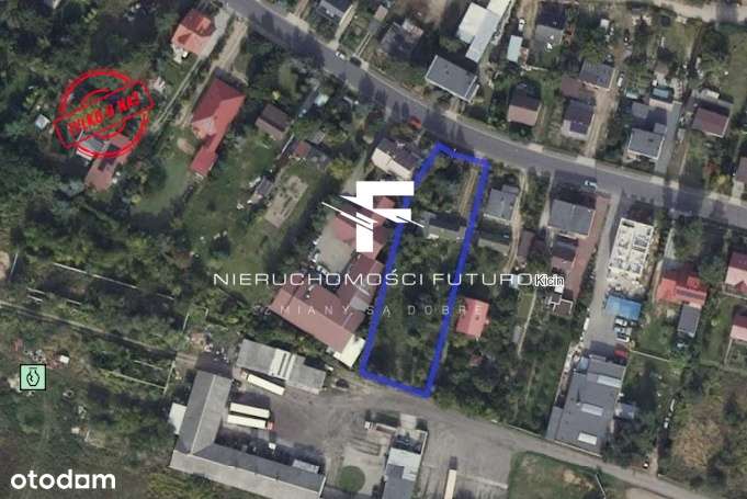 Działka z domem MPZP wszystkie media 2000m2-11