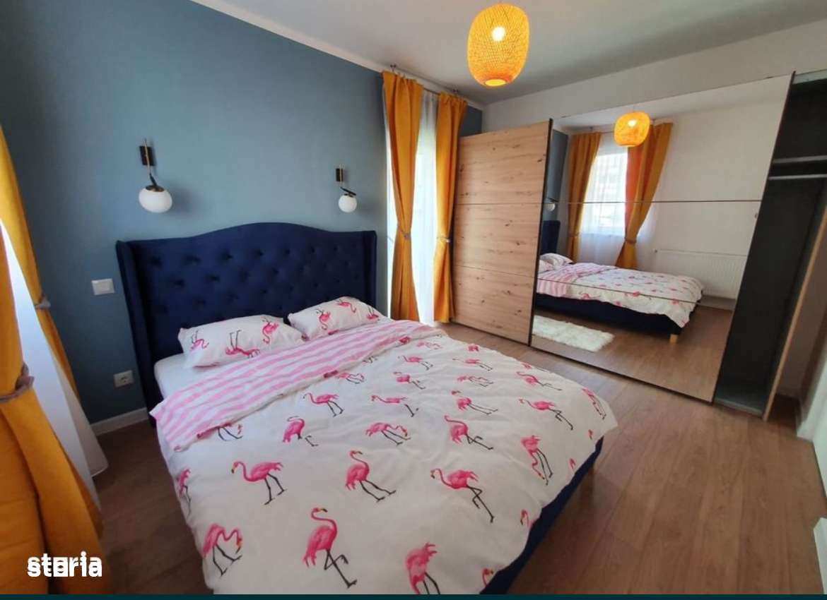 Apartament cu două camere cu grădină ! Parcare inclusă !-0