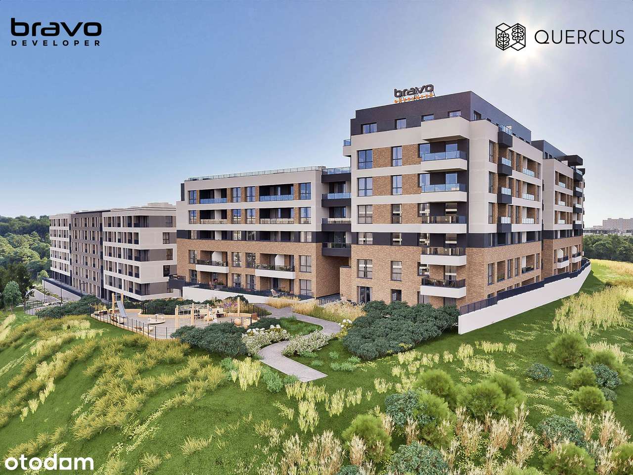 Quercus C.77.C 4 pokoje i balkon 4,25 m²