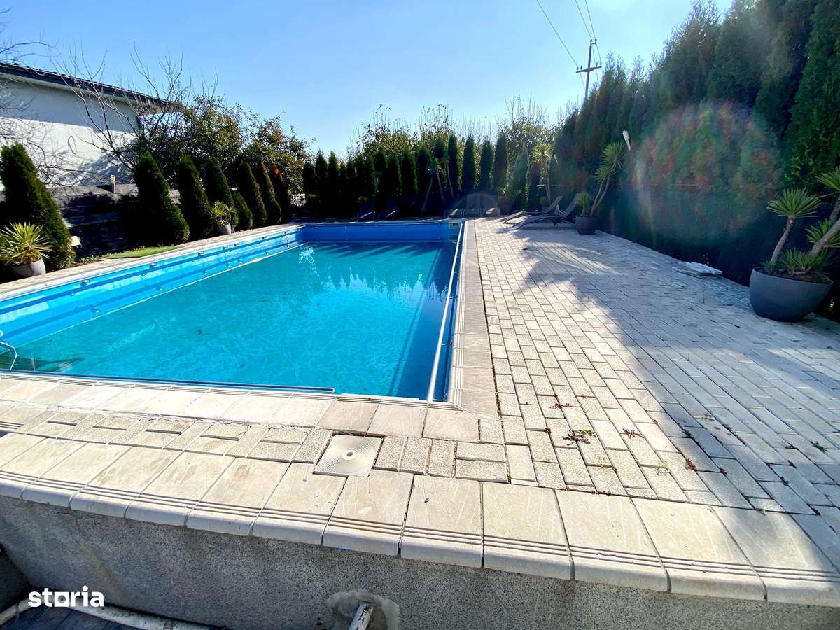 Vila cu piscina 300 mp+ 1200 mp teren-3