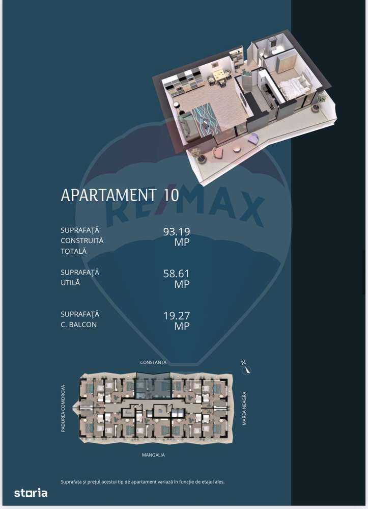 Apartament de vanzare Olimp Tower etaj 16 - Imagine principală: 4/20