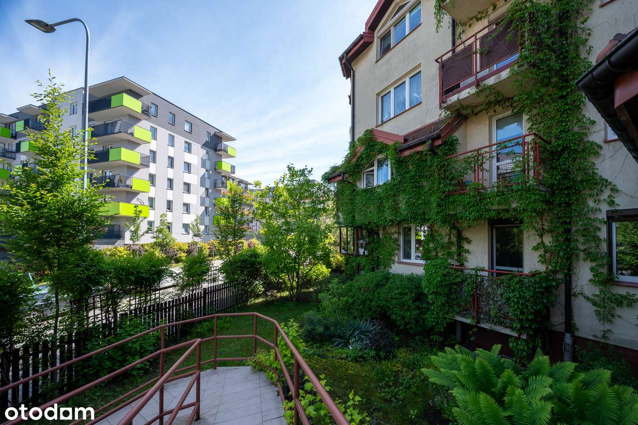 Wysoki parter | Ciche i przestronne | widok na zieleń | przy parku-12