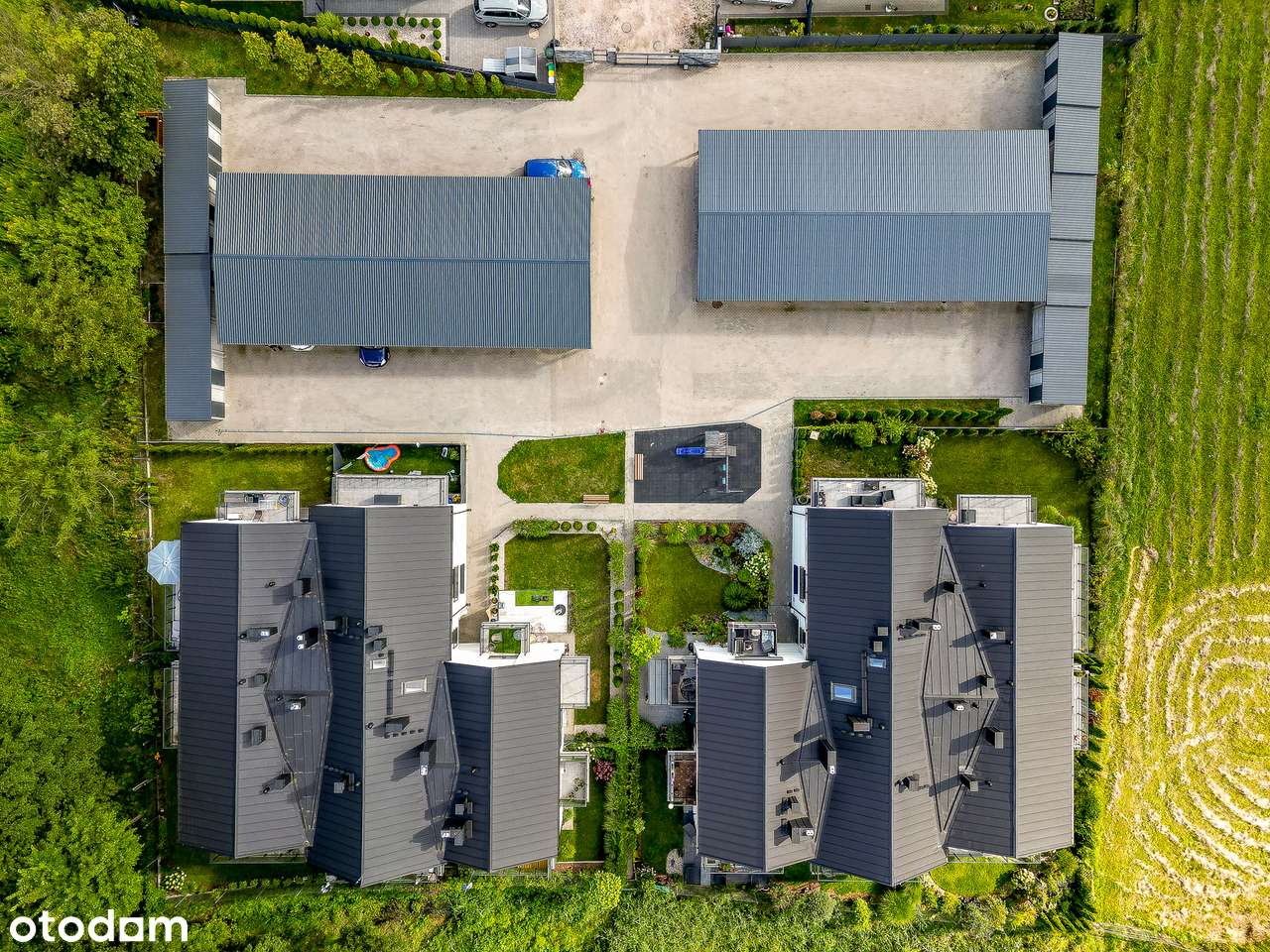 Apartamentowiec - 3 pokoje z ogródkiem na Złotnie-17