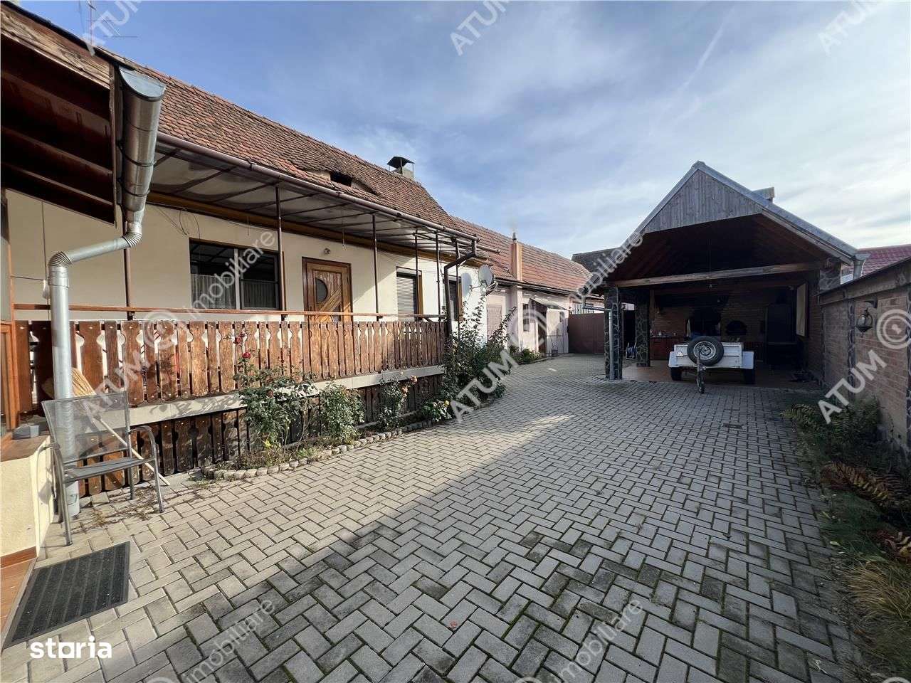 Casa individuala pe un nivel si teren de 1300 mp in zona Turnisor - Imagine principală: 2/20