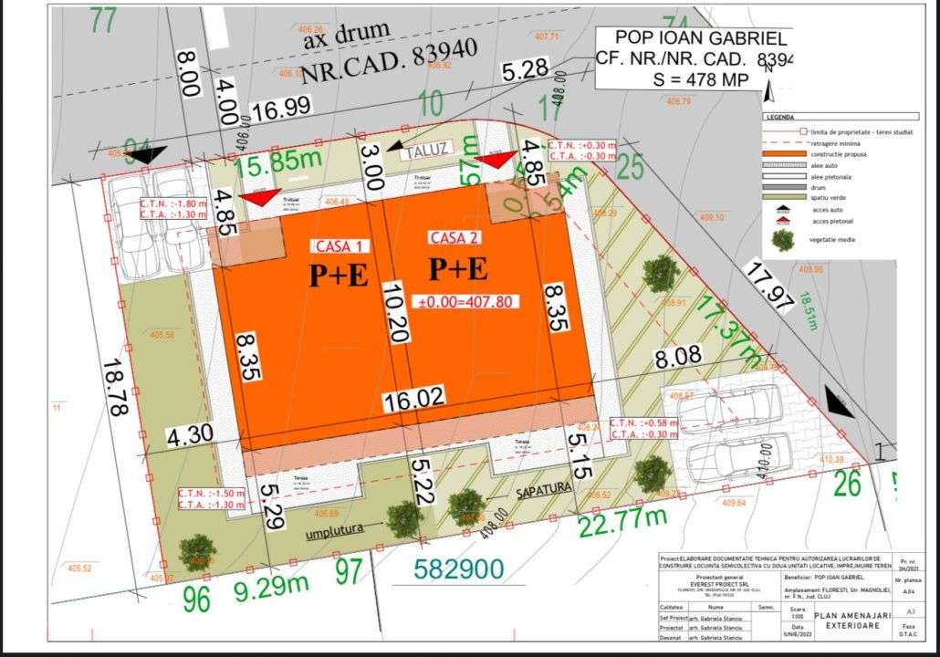 Duplex autorizat 500 mp zona Vivo - Imagine principală: 4/4