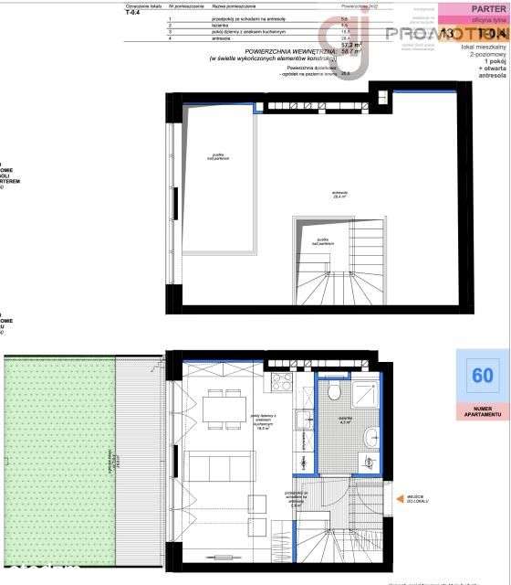 Mieszkanie, 58,70 m², Łódź - Pełny obrazek: 4/20