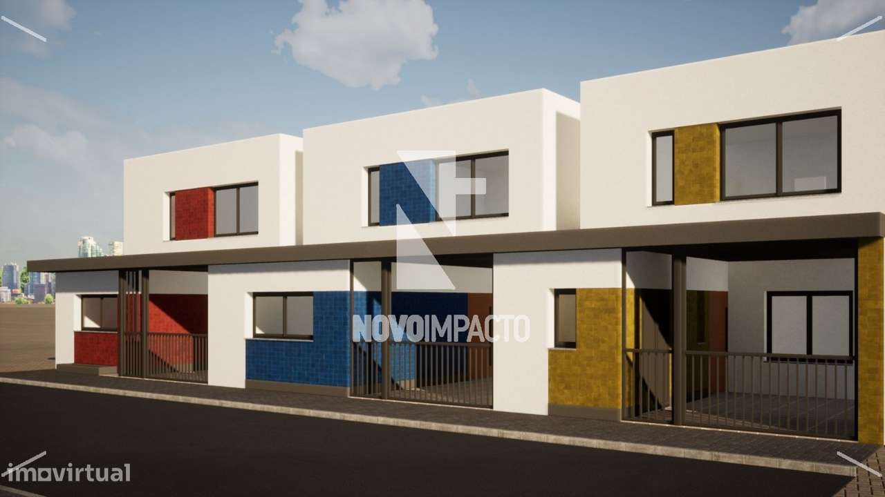 Montijo - Moradia T3 c/ Terraço, Logradouro e Parqueamento-3