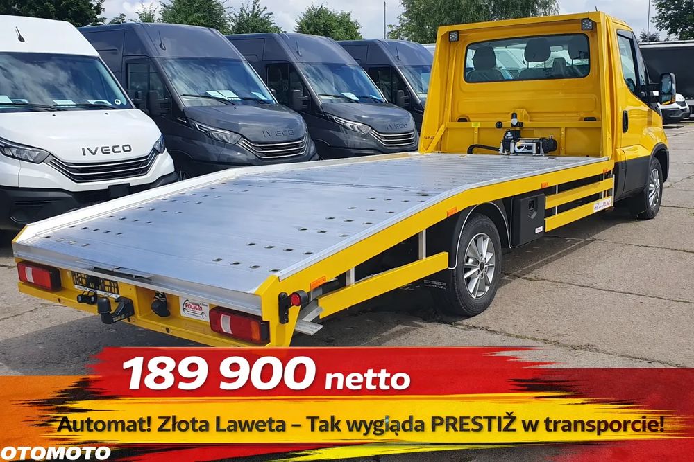 Iveco Daily 35S18A8 AUTOMAT WYPRZEDAŻ! LAWETA POLMAR – gotowa do roboty! Auto czeka!