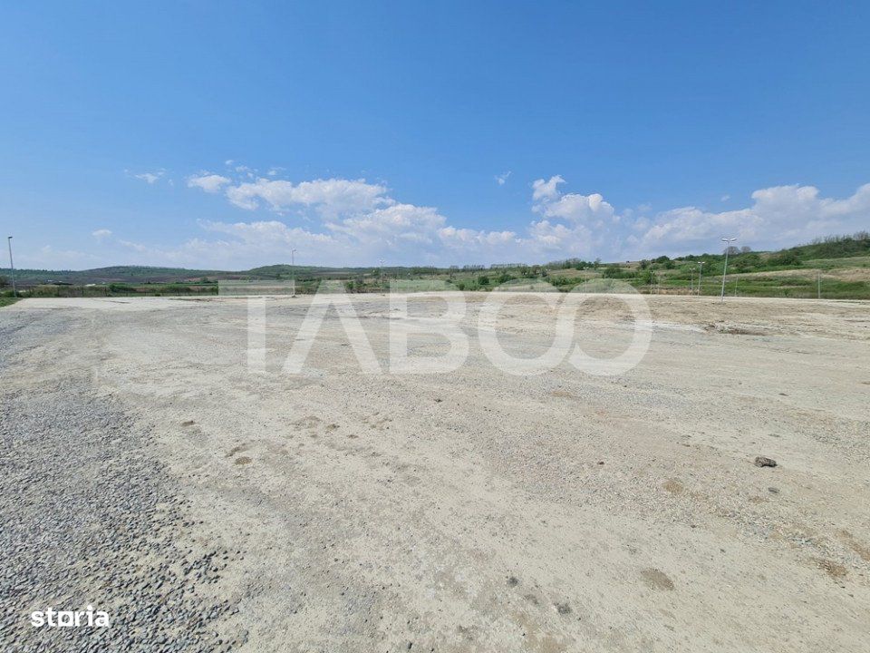 Teren industrial intravilan de vanzare la 3 km de autostrada