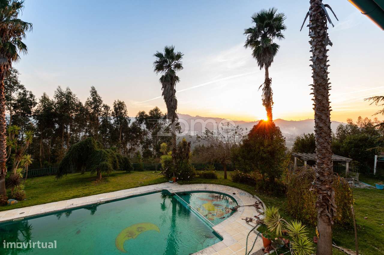 Quinta Em Vizela Com Piscina E Campo Tenis