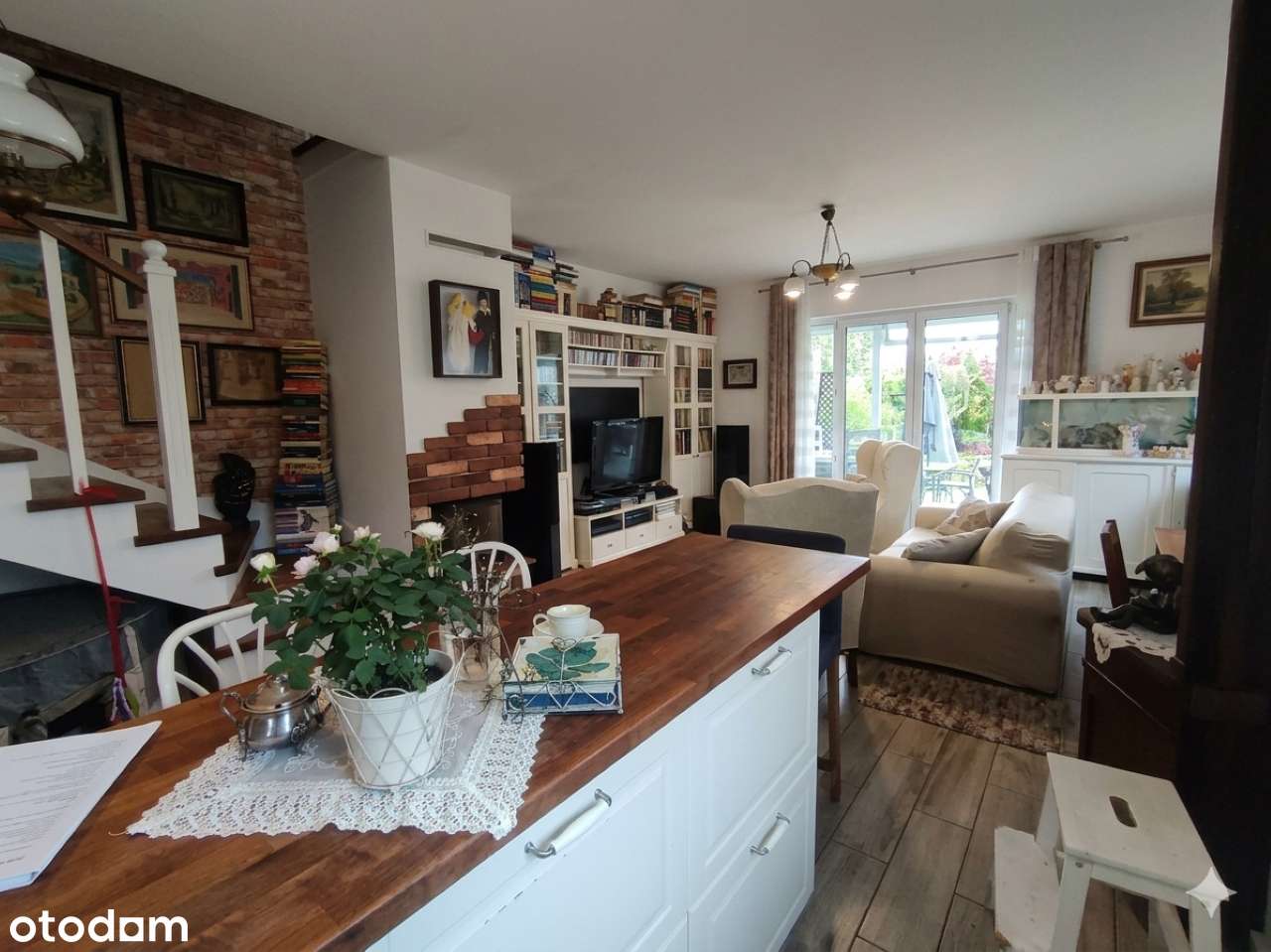 Bliźniak z ogrodem Milanówek 121 m²cicha okolica przy lesie blisko WKD