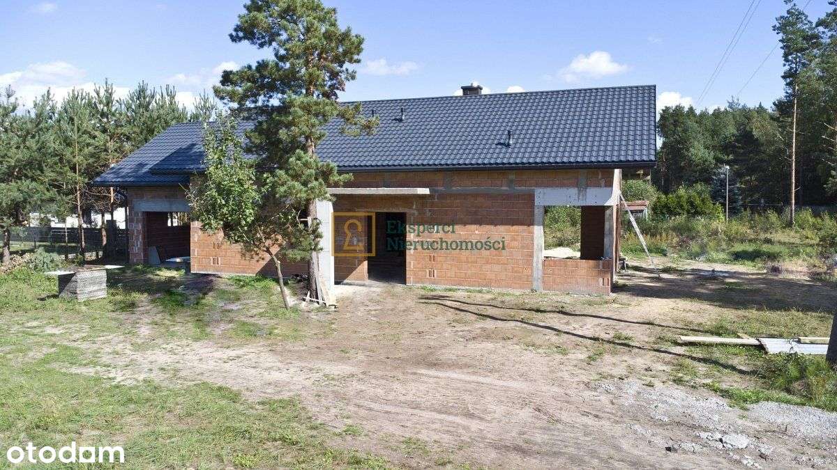 Dom przy lesie, Rakszawa, 116m2 plus garaż w bryle-3