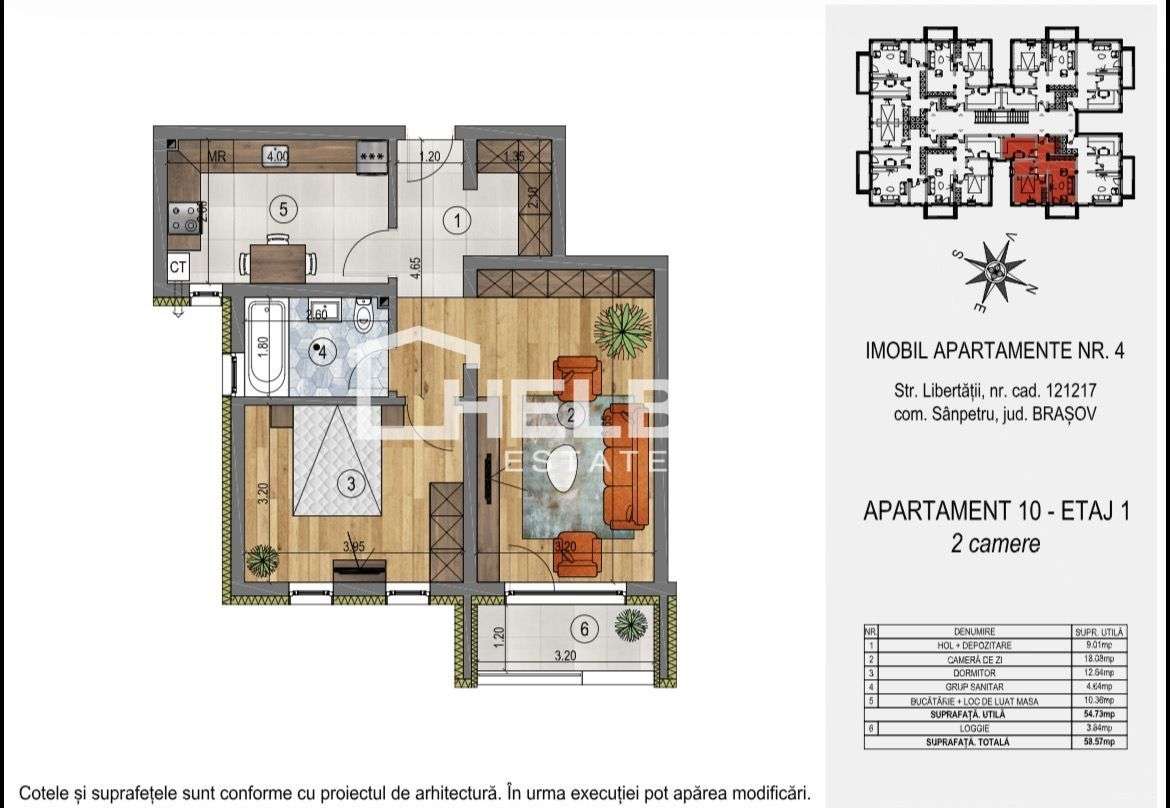 COMISION 0% / 2 Camere / Credit / Sânpetru-4