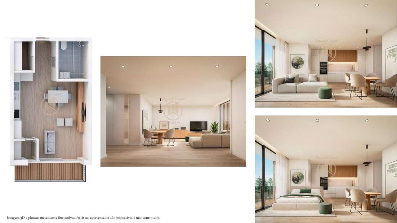 Apartamento T0 | Novo | Espargo - Grande imagem: 2/23