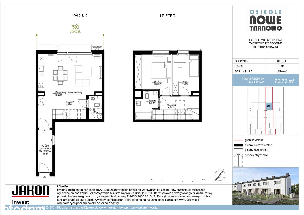 Nowe Tarnowo | mieszkanie 3-pok. | 8F - Pełny obrazek: 3/10