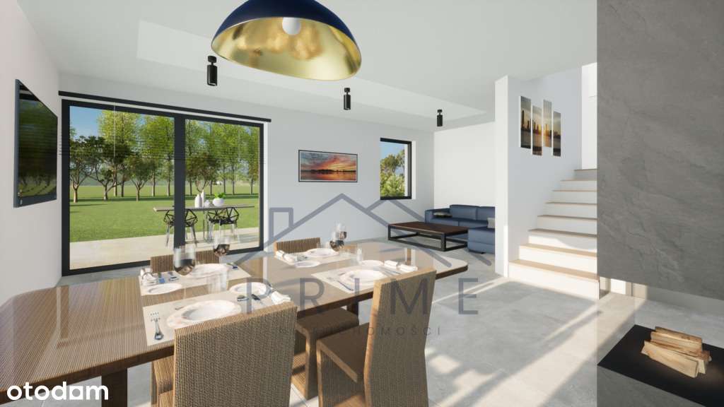 NOWA CENA/Bliźniak 103,8m²/625m² działka/Grzędzice - Pełny obrazek: 5/7