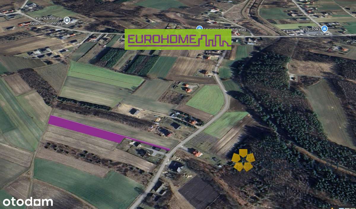 Działka budowlana 39 ar |Łysaków, gmina Czermin|-4