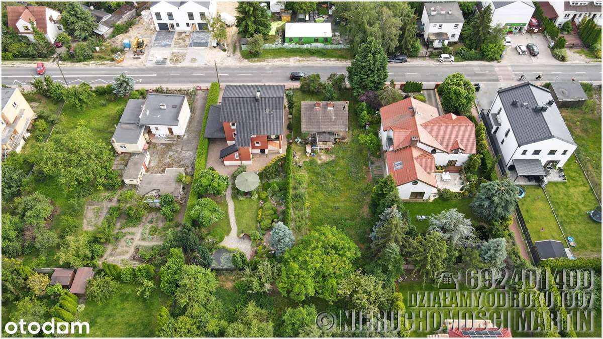 działka budowlana 678 m2 media w ulicy ul. Leśnia Suchy Las - Pełny obrazek: 4/7