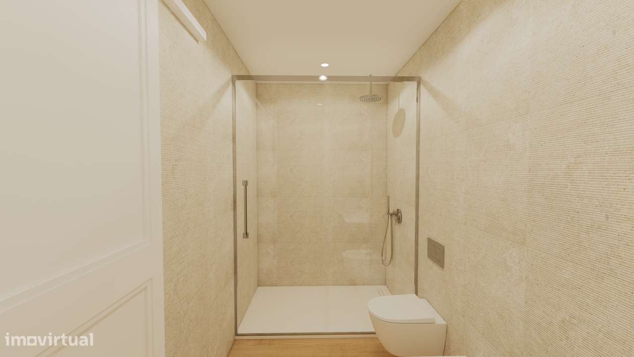 APARTAMENTO T1 NOVO NO CORAÇÃO DE SETÚBAL - Grande imagem: 3/11