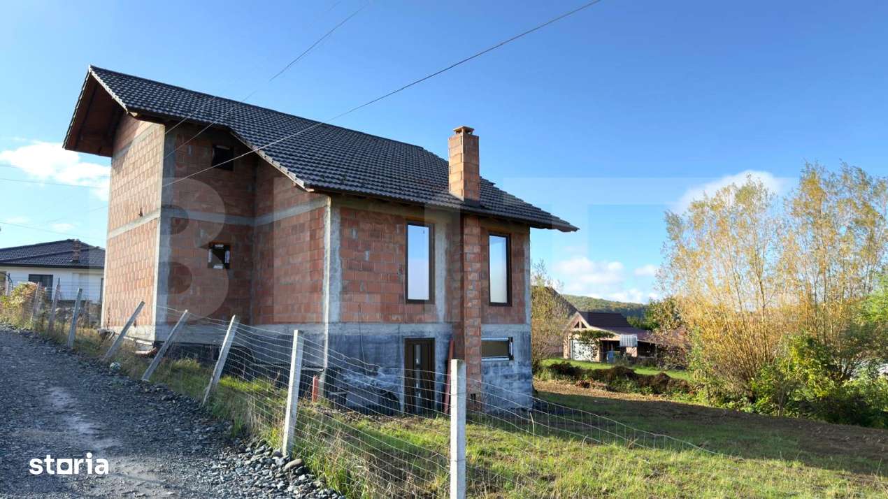 CASA SEMIFINISATA CU MATERIALE PREMIUM, IN ZONA VALEA BUDACULUI - Imagine principală: 5/19