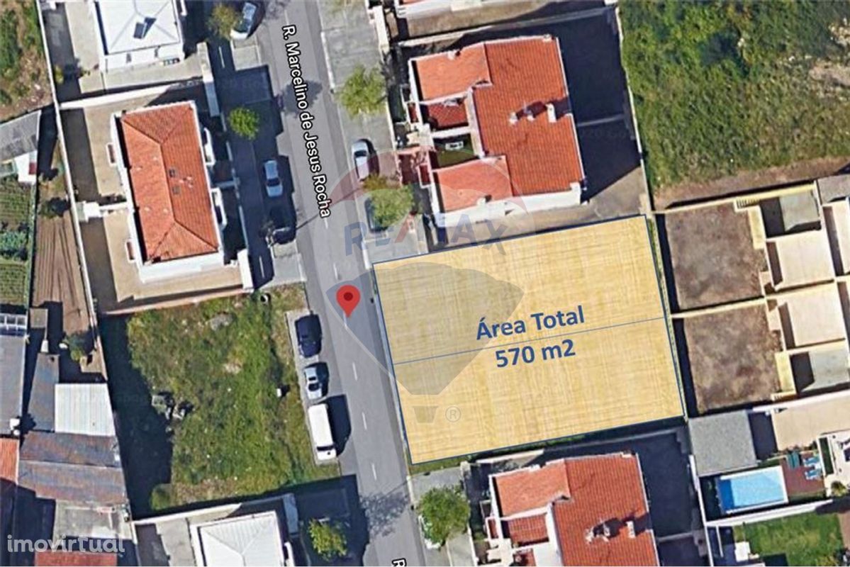 2 Lotes de Terreno para Construção com 570 m2