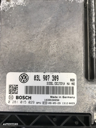 Calculator motor ecu Volkswagen Passat B6 Variant 2.0 TDI 4Motion Manual, 140cp - 2