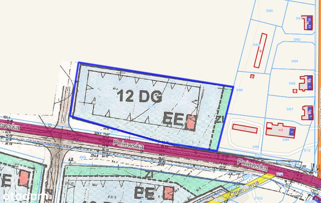 Duża działka inwestycyjna przy DK92 | 30 km od Poznania-7