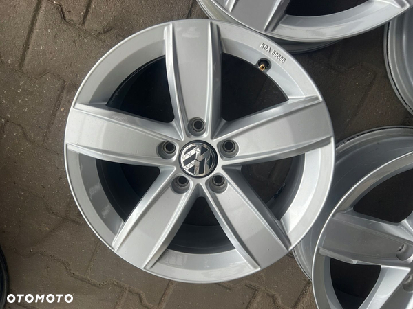 FELGI ALU VOLKSWAGEN VW 7N0 TIGUAN GOLF PASSAT 16 5X112 ET33 ORYGINALNE - 6