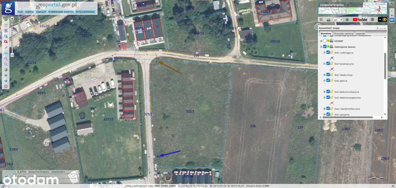 Budowlana w mpzp - 800m od plaży - pełne uzbrojenie - Pełny obrazek: 4/5