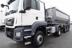 MAN TGS 18.440 / 4x4 / + REMORCĂ BASCULATOR ZASŁAW STALOWA / OFF ROAD / EURO 6 / - 8