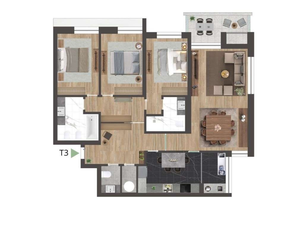 Edifício Portas do Sol - T3-27