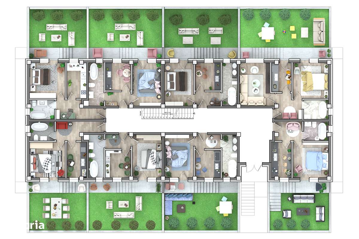 PROMO: 0 TAXE NOTARIALE Apartamente 1 si 2 camere D ASTORIA RESIDENCE - Imagine principală: 4/19