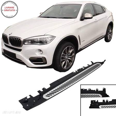 Praguri Trepte Laterale SUV BMW X6 F16 (2014-up)- livrare gratuita - 8