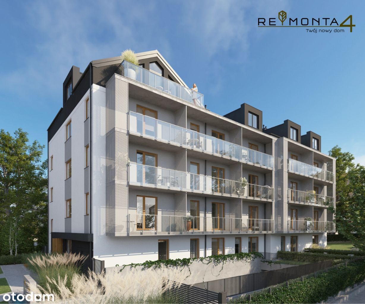 Reymonta 4 - mieszkanie 38,91 m2 + ogródek 43 m2