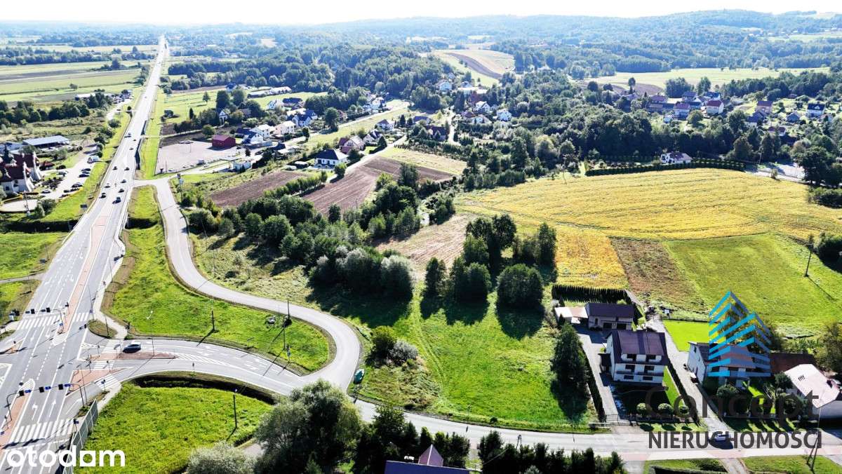 Działka budowlana 45 arów – Łazy-2