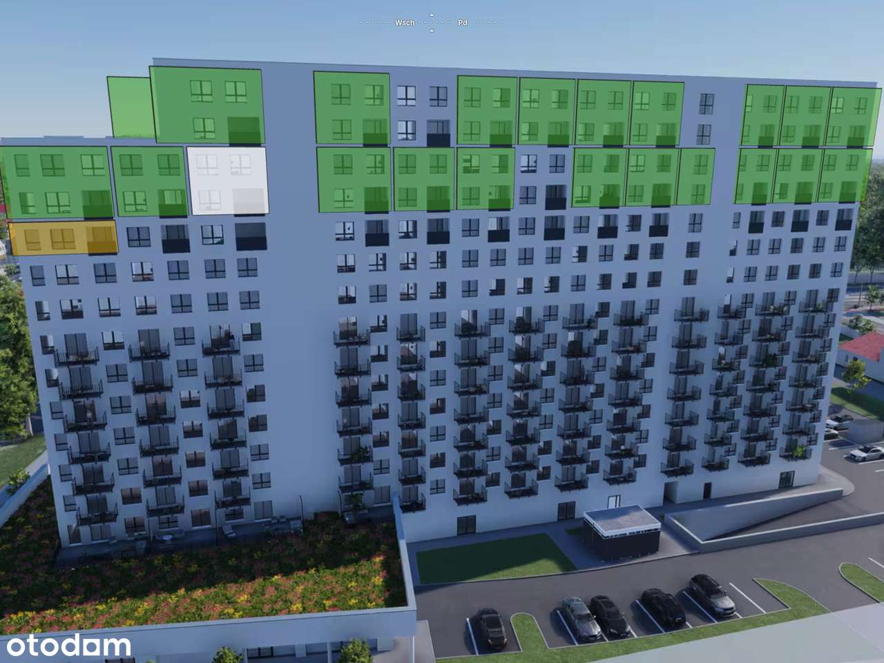 Mieszkanie z loggią na 11. piętrze – 29L, Aleja 29 Listopada, Kraków-5