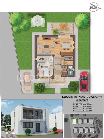Ansamblu 8 case la structura, 3298mp teren, autorizatie valabila-4