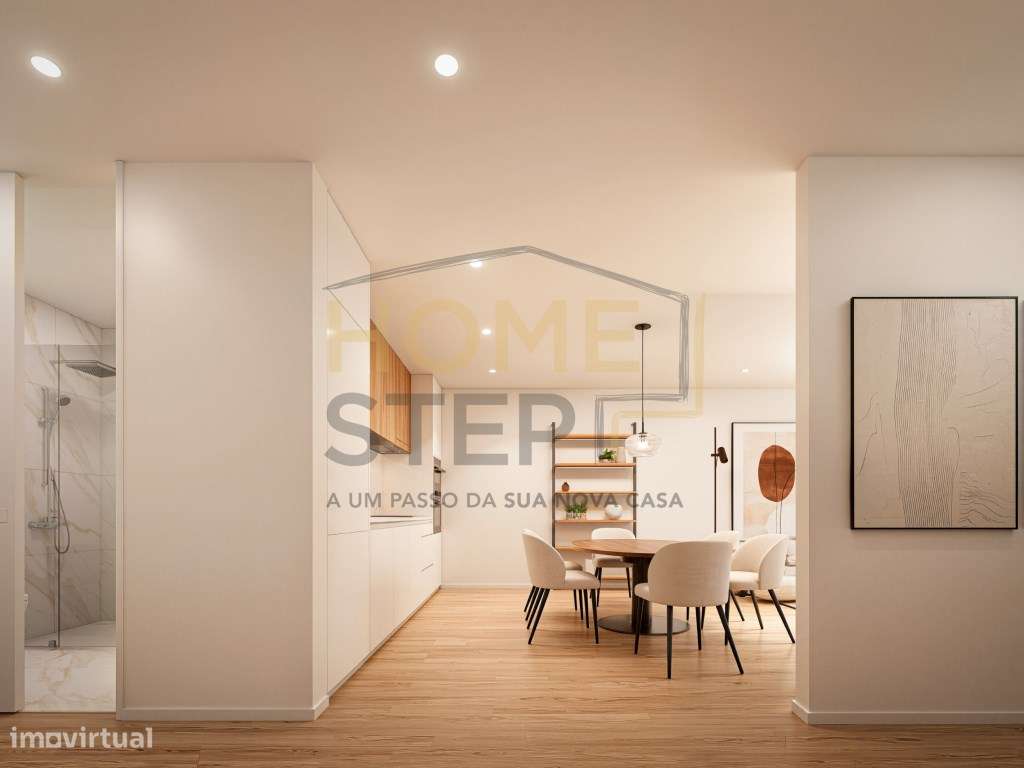Apartamento T3, empreendimento Azenhas do Mar, em Espinho-3