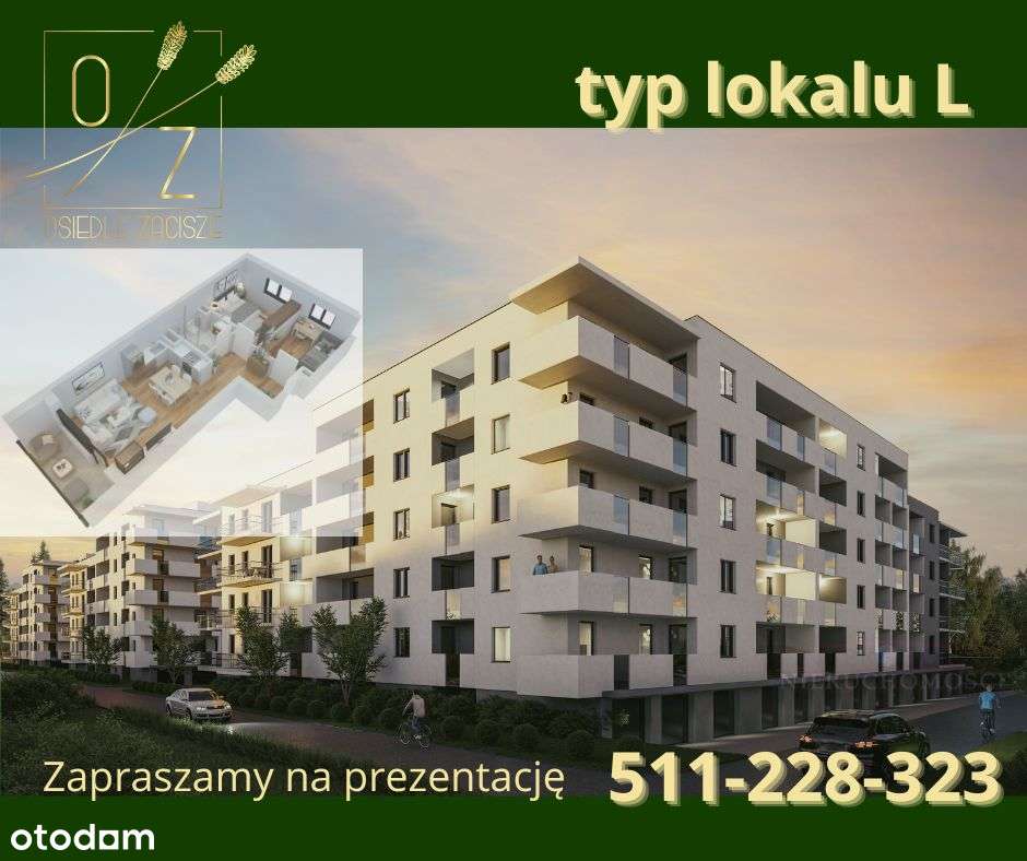 Nowe gotowe 3-pok z loggią, II piętro, komórka gratis-9