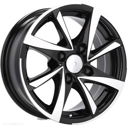 4x Felgi 13 4x100 4x108 m.in. do TOYOTA Yaris VW Polo Picanto - BK575 - 2